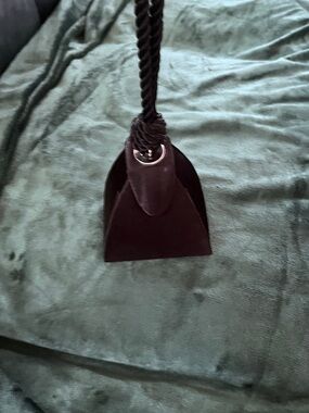 Women’s Mini Rope-Handle Bucket Bag in Black